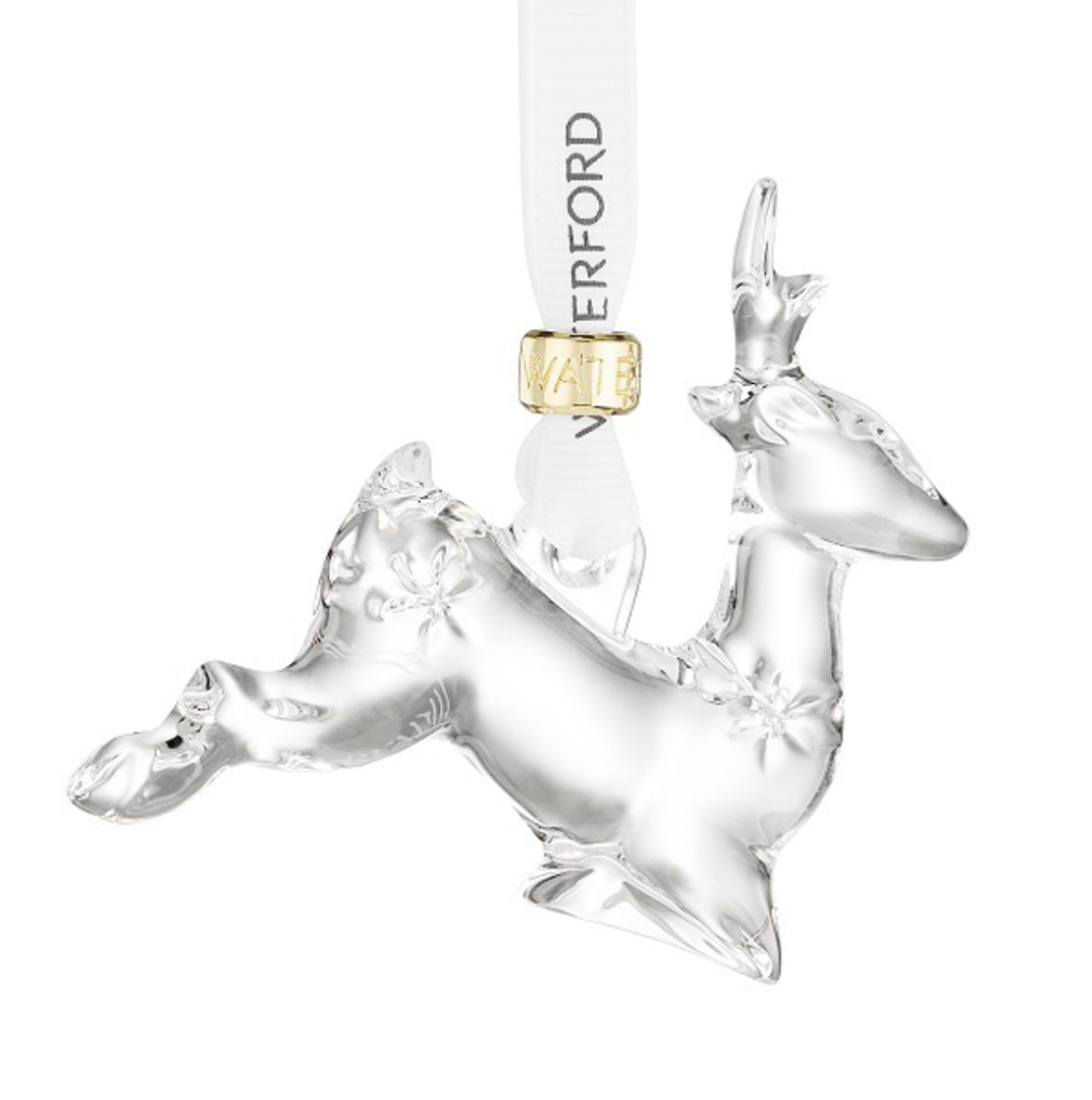 INDENT - Waterford Mini Reindeer Ornament image 0